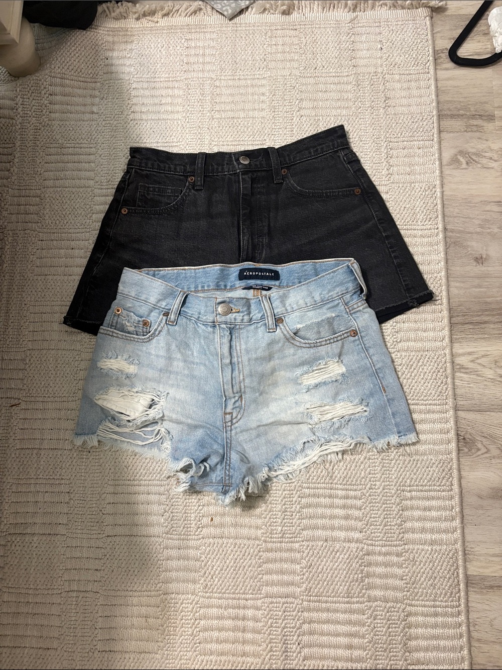 Target and Aeropostale Denim Shorts Duo